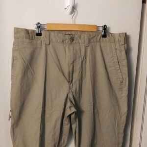 Duluth Trading Company Flexible Ballroom Men's Khaki‎ Pants Size 40x32